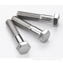 High Quality Stainless Steel Fasteners: DIN933 Hex Head Screws, Bolts, Washers, and Flange Nuts in Grades 201, 304, and 316